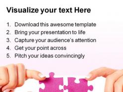 Find solution metaphor powerpoint templates and powerpoint backgrounds 0511