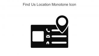 Find Us Location Monotone Icon In Powerpoint Pptx Png And Editable Eps Format