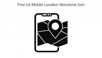 Find Us Mobile Location Monotone Icon In Powerpoint Pptx Png And Editable Eps Format