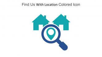 Find Us With Location Colored Icon In Powerpoint Pptx Png And Editable Eps Format