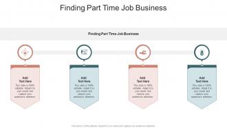 Finding Part Time Job Business In Powerpoint And Google Slides Cpb