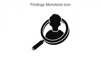 Findings Monotone Icon In Powerpoint Pptx Png And Editable Eps Format