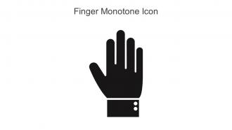 Finger Monotone Icon In Powerpoint Pptx Png And Editable Eps Format