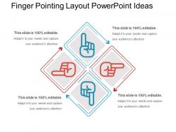 Finger Pointing Layout Powerpoint Ideas