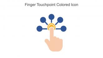 Finger Touchpoint Colored Icon In Powerpoint Pptx Png And Editable Eps Format