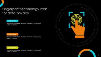 Fingerprint Technology Powerpoint Ppt Template Bundles Appealing Engaging