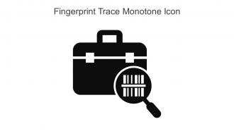 Fingerprint Trace Monotone Icon In Powerpoint Pptx Png And Editable Eps Format