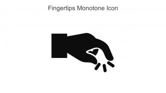 Fingertips Monotone Icon In Powerpoint Pptx Png And Editable Eps Format