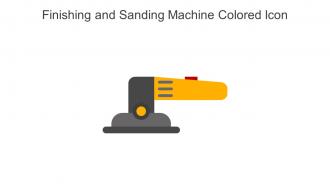 Finishing And Sanding Machine Colored Icon In Powerpoint Pptx Png And Editable Eps Format