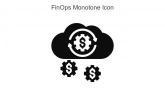 Finops Monotone Icon In Powerpoint Pptx Png And Editable Eps Format