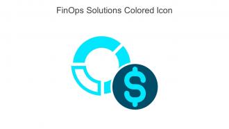 Finops Solutions Colored Icon In Powerpoint Pptx Png And Editable Eps Format
