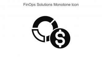 Finops Solutions Monotone Icon In Powerpoint Pptx Png And Editable Eps Format