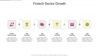 Fintech Sector Growth In Powerpoint And Google Slides Cpb