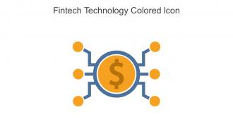 Fintech Technology Colored Icon In Powerpoint Pptx Png And Editable Eps Format