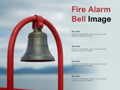 Fire alarm bell image