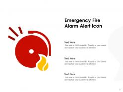 Fire Alarm Button Icon Factory Wall Centre Warning Emergency