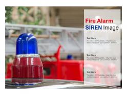 Fire alarm siren image