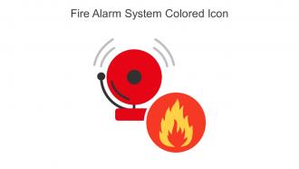 Fire Alarm System Colored Icon In Powerpoint Pptx Png And Editable Eps Format