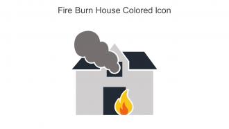 Fire Burn House Colored Icon In Powerpoint Pptx Png And Editable Eps Format