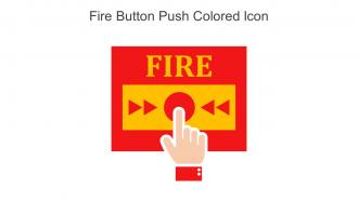 Fire Button Push Colored Icon In Powerpoint Pptx Png And Editable Eps Format