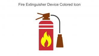 Fire Extinguisher Device Colored Icon In Powerpoint Pptx Png And Editable Eps Format