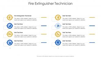 Fire Extinguisher Technician In Powerpoint And Google Slides Cpp