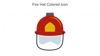 Fire Hat Colored Icon In Powerpoint Pptx Png And Editable Eps Format