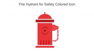 Fire Hydrant For Safety Colored Icon In Powerpoint Pptx Png And Editable Eps Format