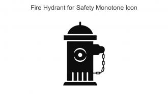 Fire Hydrant For Safety Monotone Icon In Powerpoint Pptx Png And Editable Eps Format