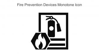 Fire Prevention Devices Monotone Icon In Powerpoint Pptx Png And Editable Eps Format