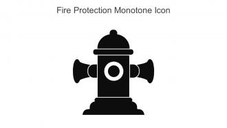 Fire Protection Monotone Icon In Powerpoint Pptx Png And Editable Eps Format