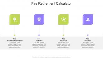 Fire Retirement Calculator In Powerpoint And Google Slides Cpb