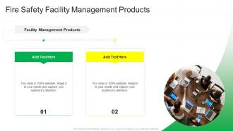 Fire Safety Facility Management Products In Powerpoint And Google Slides Cpb