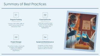 Fire Safety In Chemical Laboratories PPT Template AT Appealing Ideas