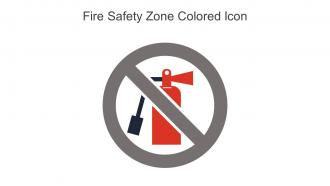 Fire Safety Zone Colored Icon In Powerpoint Pptx Png And Editable Eps Format