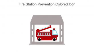 Fire Station Prevention Colored Icon In Powerpoint Pptx Png And Editable Eps Format
