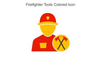 Firefighter Tools Colored Icon In Powerpoint Pptx Png And Editable Eps Format