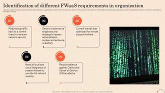 Firewall As A Service Fwaas Identification Of Different Fwaas Requirements In Organization