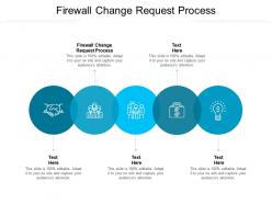 Firewall change request process ppt powerpoint presentation outline infographics cpb