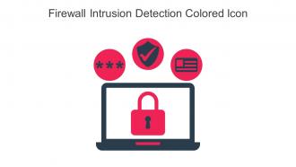 Firewall Intrusion Detection Colored Icon In Powerpoint Pptx Png And Editable Eps Format