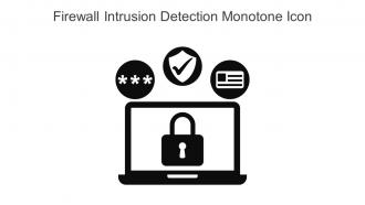 Firewall Intrusion Detection Monotone Icon In Powerpoint Pptx Png And Editable Eps Format