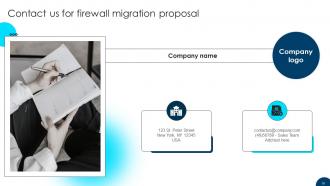 Firewall Migration Proposal Powerpoint Presentation Slides Multipurpose Unique