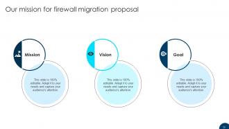 Firewall Migration Proposal Powerpoint Presentation Slides Adaptable Unique