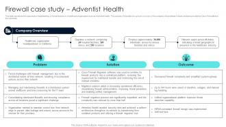 Firewall Network Security Firewall Case Study Adventist Health