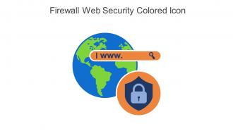 Firewall Web Security Colored Icon In Powerpoint Pptx Png And Editable Eps Format