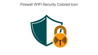Firewall WIFI Security Colored Icon In Powerpoint Pptx Png And Editable Eps Format