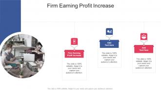 Firm Earning Profit Increase In Powerpoint And Google Slides Cpb
