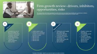 Firm Growth Review Drivers Inhibitors Opportunities Risks Guide To Develop Brand Personality