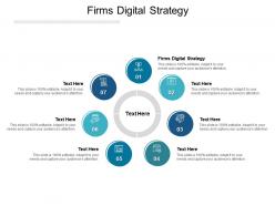 Firms digital strategy ppt powerpoint presentation portfolio microsoft cpb