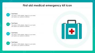 First Aid Medical Emergency Kit Icon